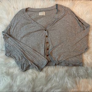 Swan cropped cardi
